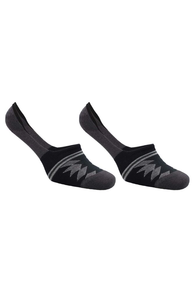 Roff Patterned Man Bamboo No Show Socks 10229 | Hard Cole