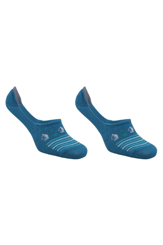 ROFF - Roff Anchor Printed Man Bamboo No Show Socks 10237 | Patrol