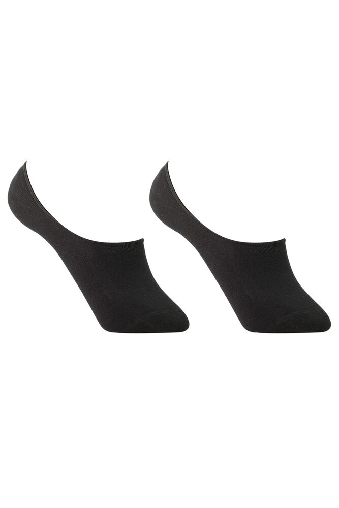 Roff Suba Man Cotton No Show Socks | Black