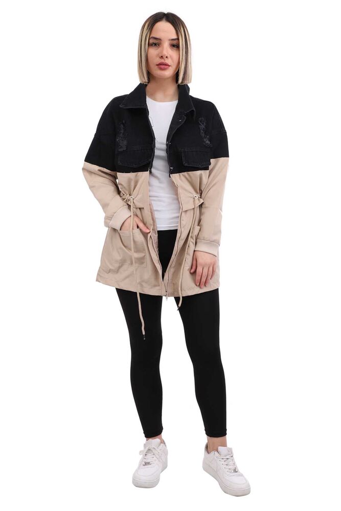 Woman Denim Jacket 7634 | Black
