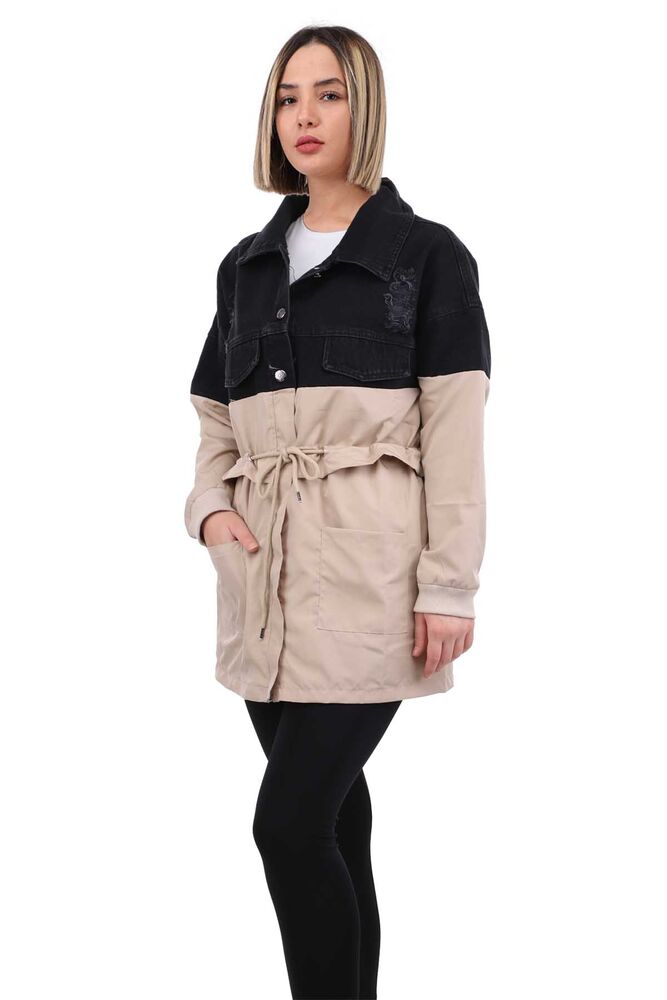 Woman Denim Jacket 7634 | Black
