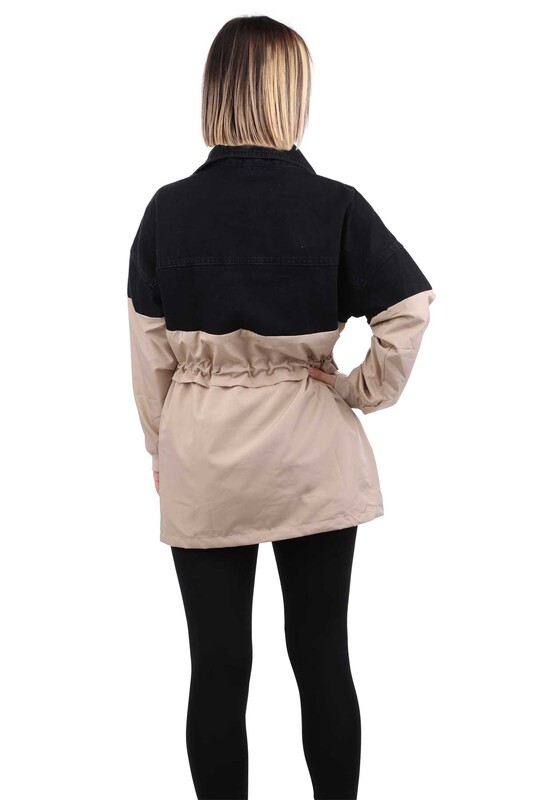 Woman Denim Jacket 7634 | Black - Thumbnail