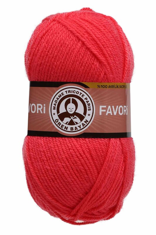 ÖREN BAYAN - Пряжа Ören Bayan Favori/Гранатовый цвет 002