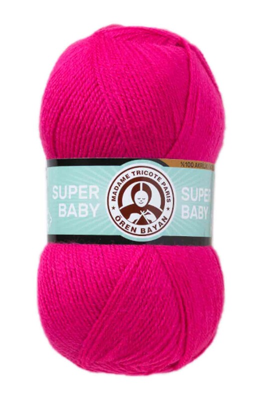 ÖREN BAYAN - Ören Bayan Süper Baby El Örgü İpi Koyu Pembe 044
