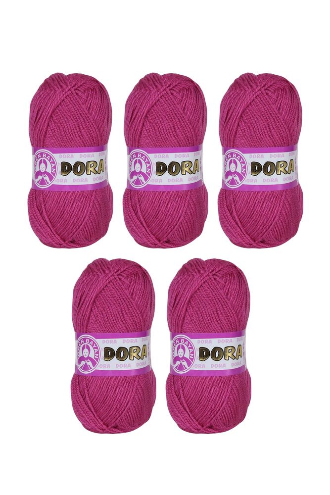 Ören Bayan Dora El Örgü İpi 5 Li | Pembe 044