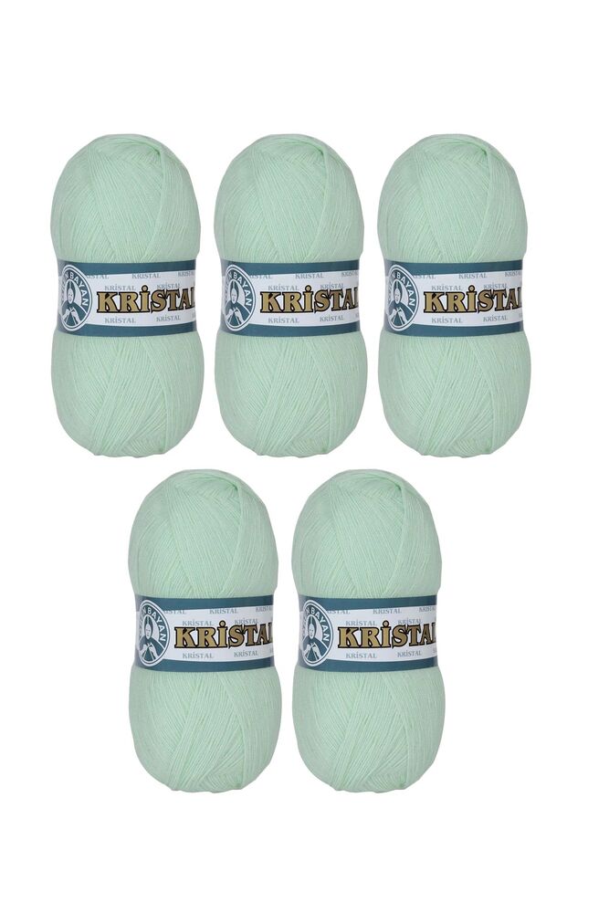 Ören Bayan Kristal El Örgü İpi 5 Li | Mint 090