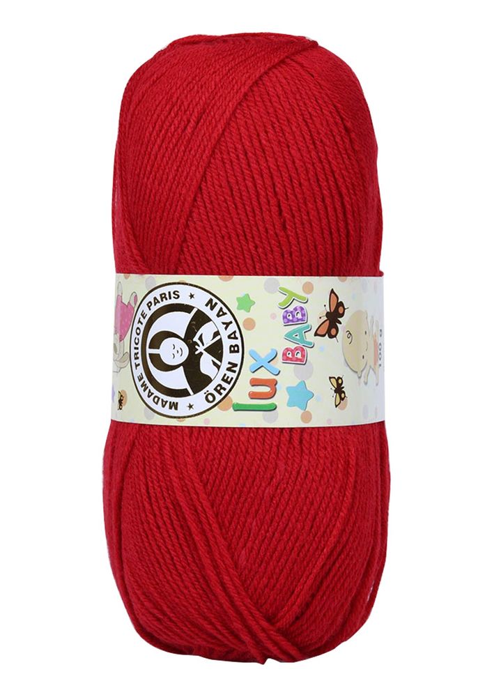 Ören Bayan Lux Baby El Örgü İpi Kırmızı 033
