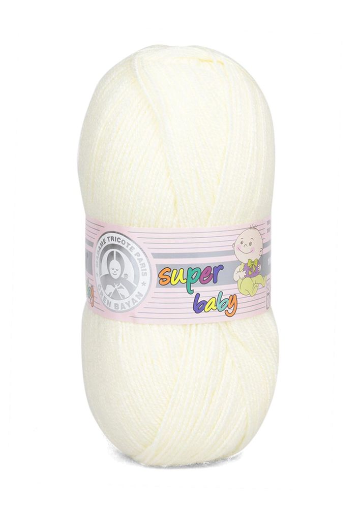 Ören Bayan Süper Baby El Örgü İpi Krem 005 Ören Bayan El