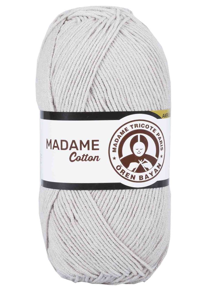 Ören Bayan Madame Cotton El Örgü İpi Açık Gri 004