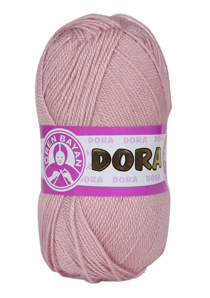 Ören Bayan Dora El Örgü İpi Pudra Pembe 001