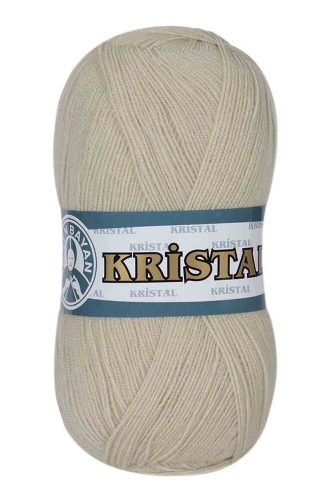 Ören Bayan Kristal El Örgü İpi Bej 078
