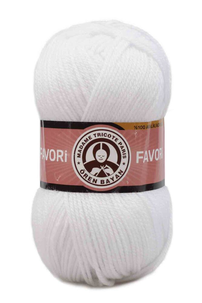 Ören Bayan Favori Yarn/White 000