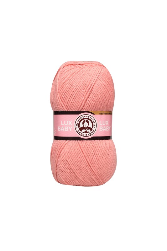 ÖREN BAYAN - Ören Bayan Lux Baby El Örgü İpi Lale Pembesi 121