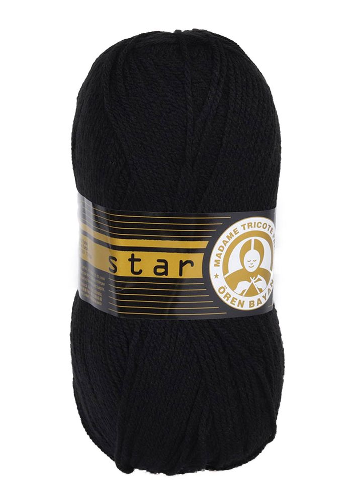 Ören Bayan Star Yarn/Black 999