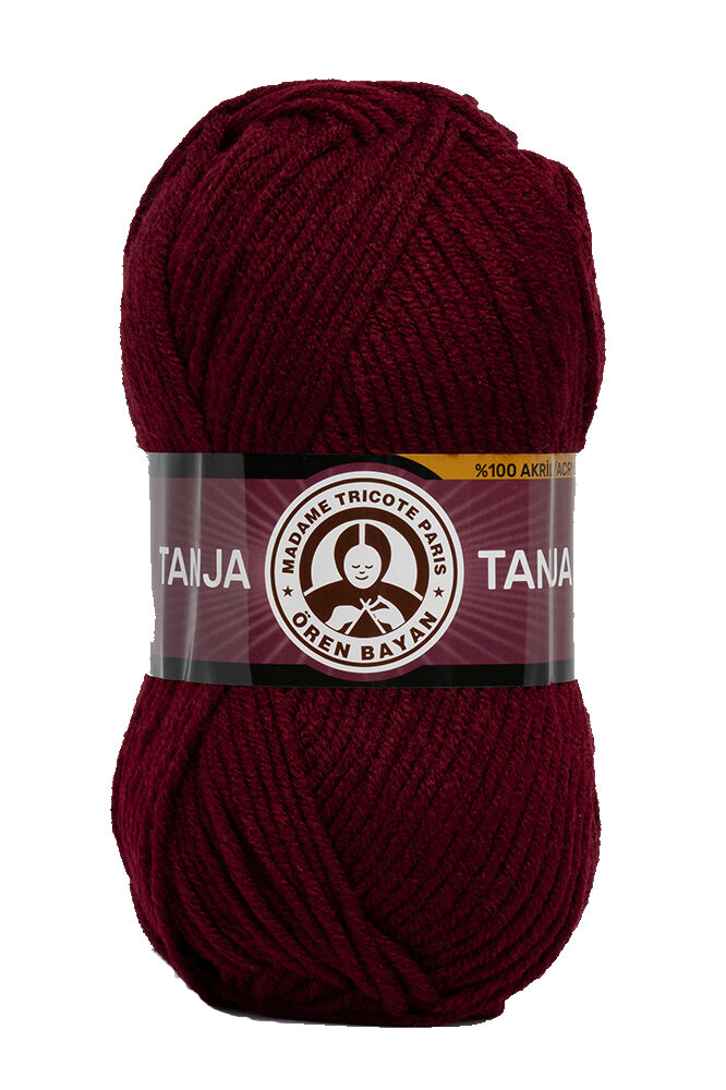 Ören Bayan Tanja El Örgü İpi Bordo 035
