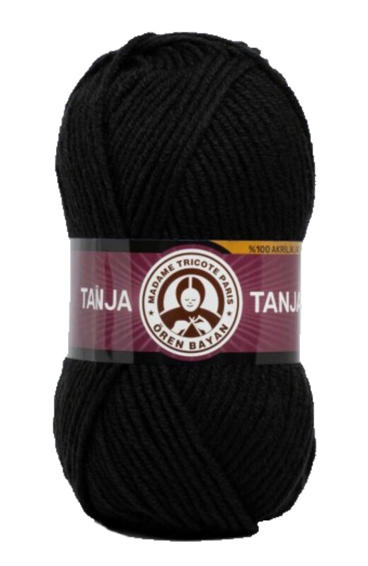 ÖREN BAYAN - Ören Bayan Tanja El Örgü İpi Siyah 999