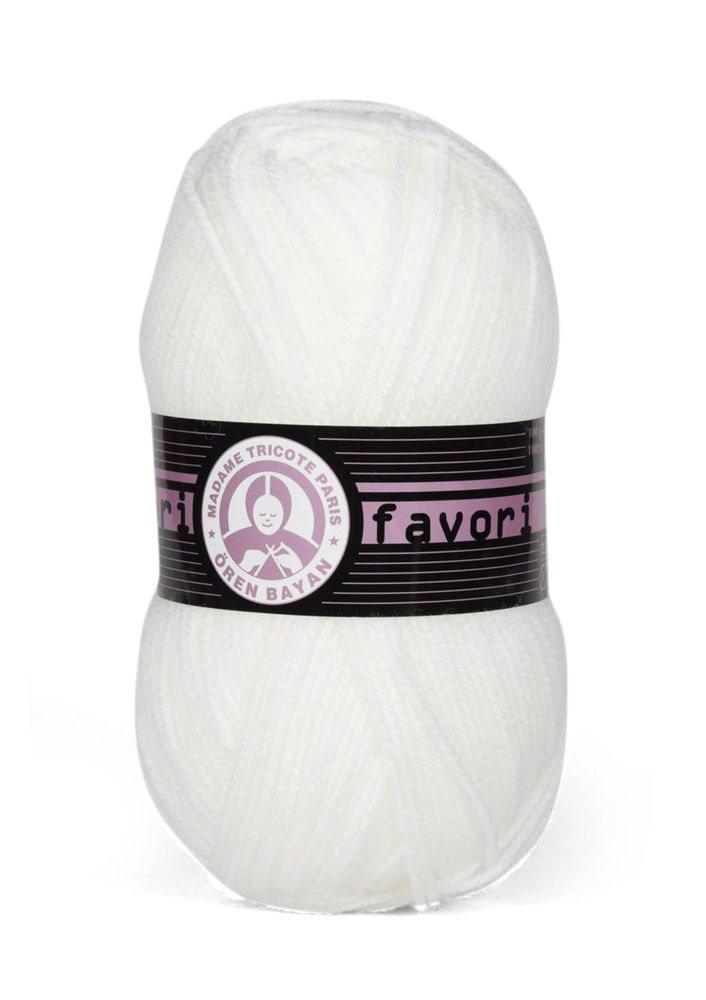 Ören Bayan Favori Yarn/White 111