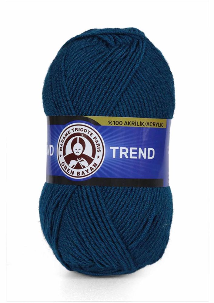 Ören Bayan Trend El Örgü İpi Petrol Mavisi 101