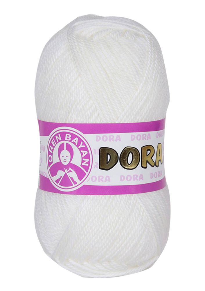 Ören Bayan Dora Yarn/White 100