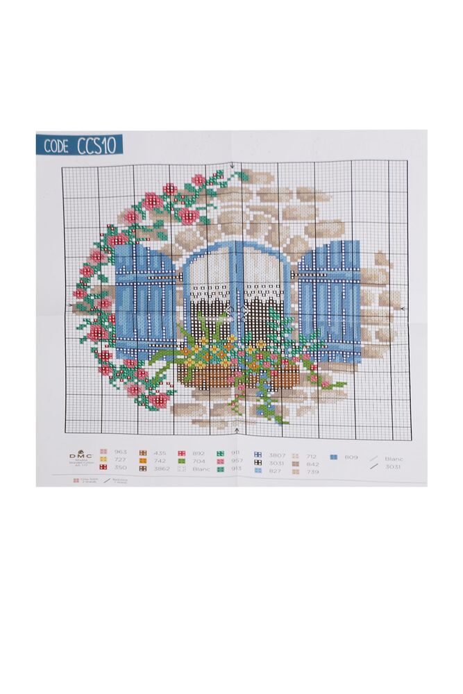 Ahşap Kasnaklı Kanaviçe Kiti CCS10