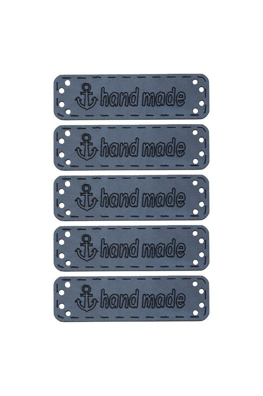 SEVİNÇ - Deri Handmade Etiket 5 li Model 25 | Mavi SEVİNÇ - Deri Handmade Etiket 5 li Model 25 | Mavi