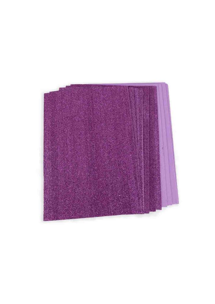 Simli Eva 20*30 cm 10'lu | Mor