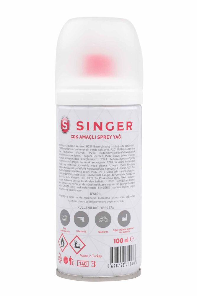 Sınger Çok Amaçlı Sprey Yağ