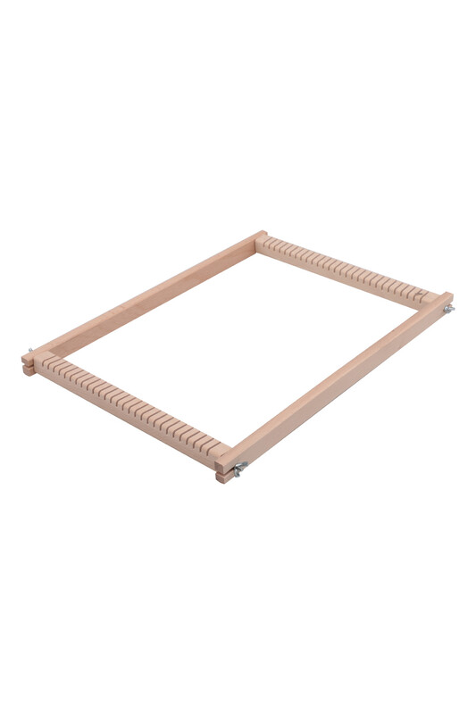 ŞİRİN - 28 Kanallı Ahşap Dokuma Tezgahı 26 x 39 cm 825