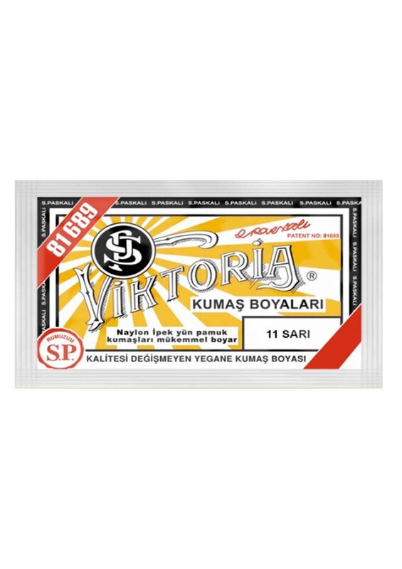 VİKTORİA - Kumaş Boyası 81689 | Sarı