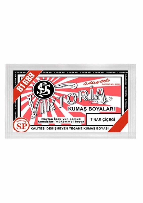 VİKTORİA - Kumaş Boyası 81689 | Nar Çiçeği