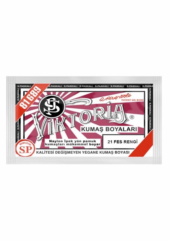 VİKTORİA - Kumaş Boyası 81689 | Fes Rengi
