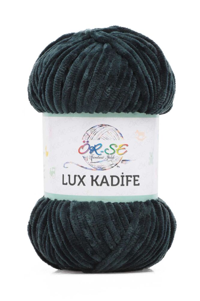 Örse Lux Kadife El Örgü İpi | Koyu Yeşil