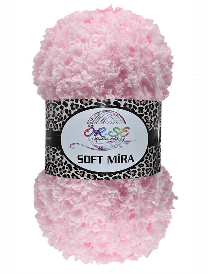 Örse Soft Mira El Örgü İpi | Pembe