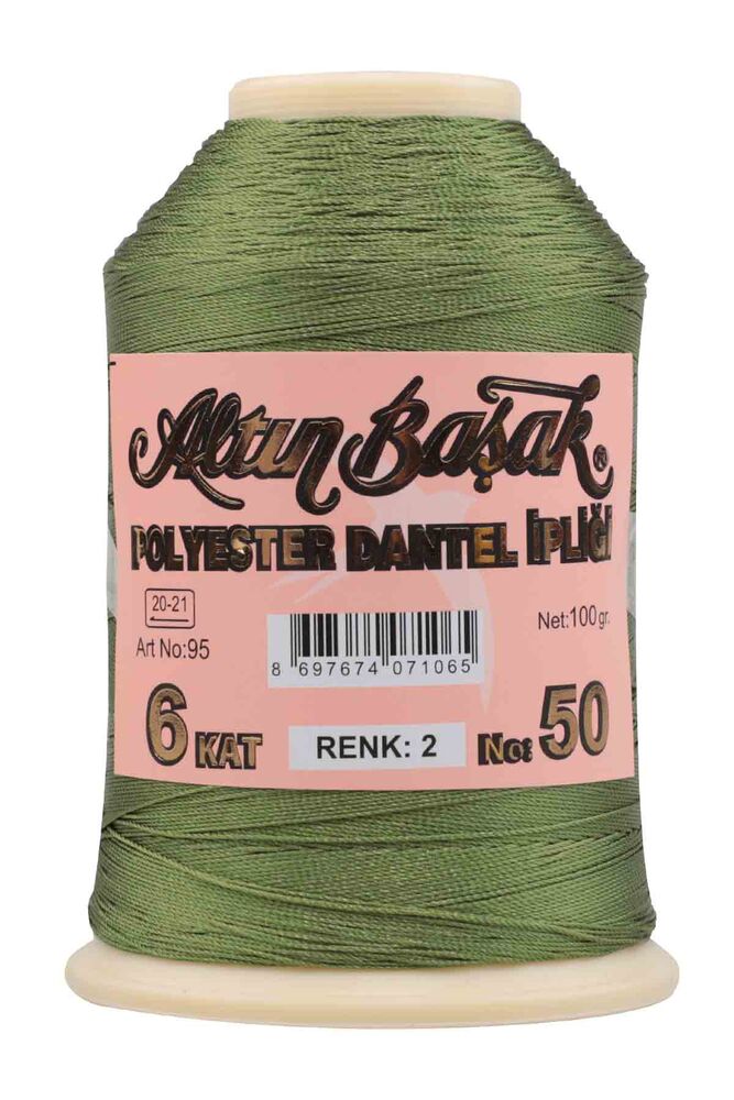 Altınbaşak Dantel ve Oya İpi 6 Kat 50 No 100 gr 002