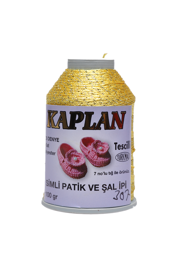 Kaplan Simli Patik Ve Şal İpi 9 Kat 100 gr. | 307