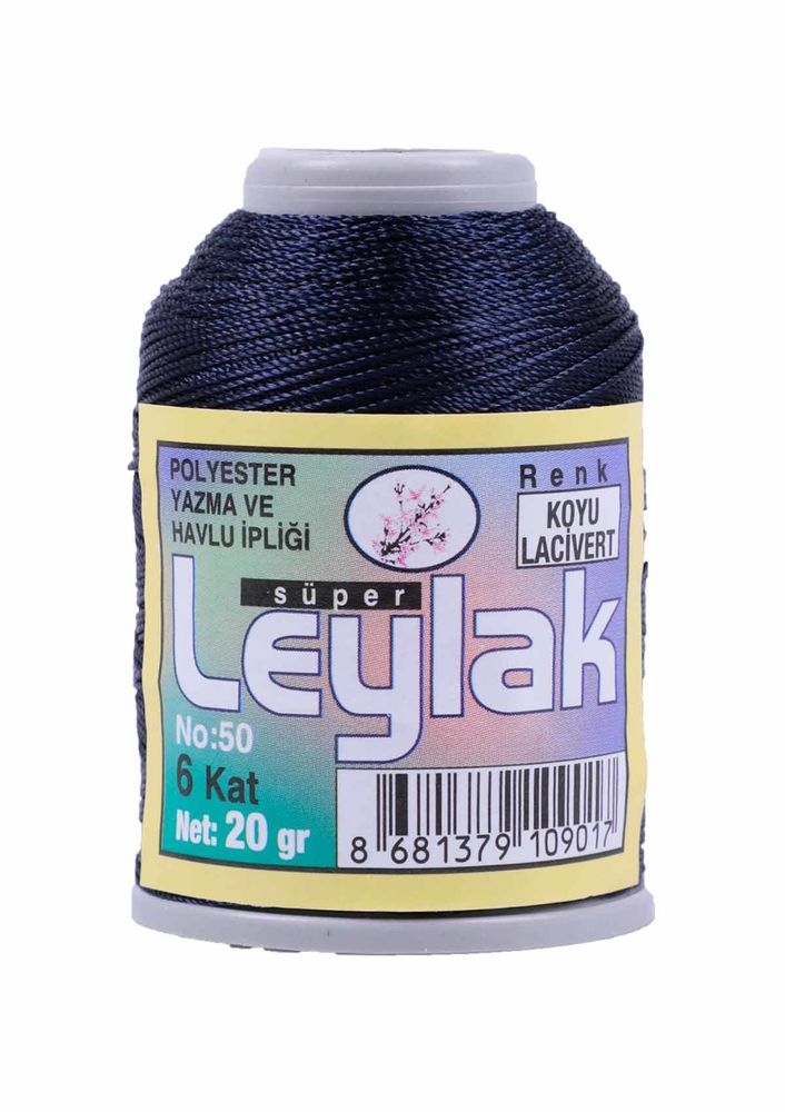 Leylak Oya ve Dantel İpi 20 gr Koyu Lacivert
