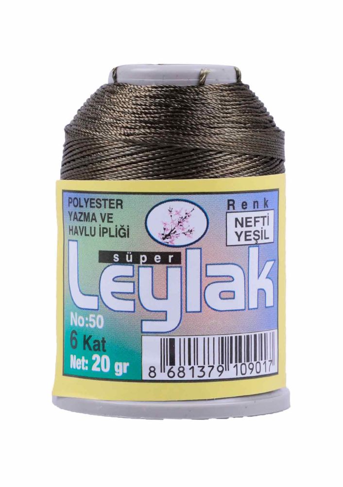 Leylak Oya ve Dantel İpi 20 gr Nefti Yeşil