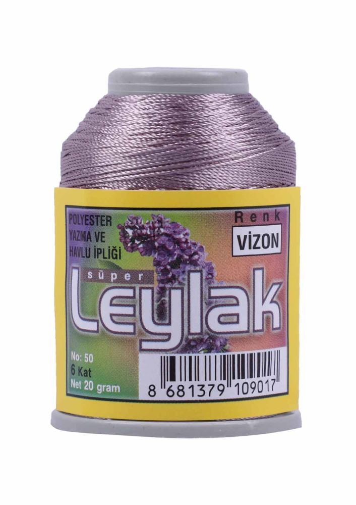 Leylak Oya ve Dantel İpi 20 gr Vizon
