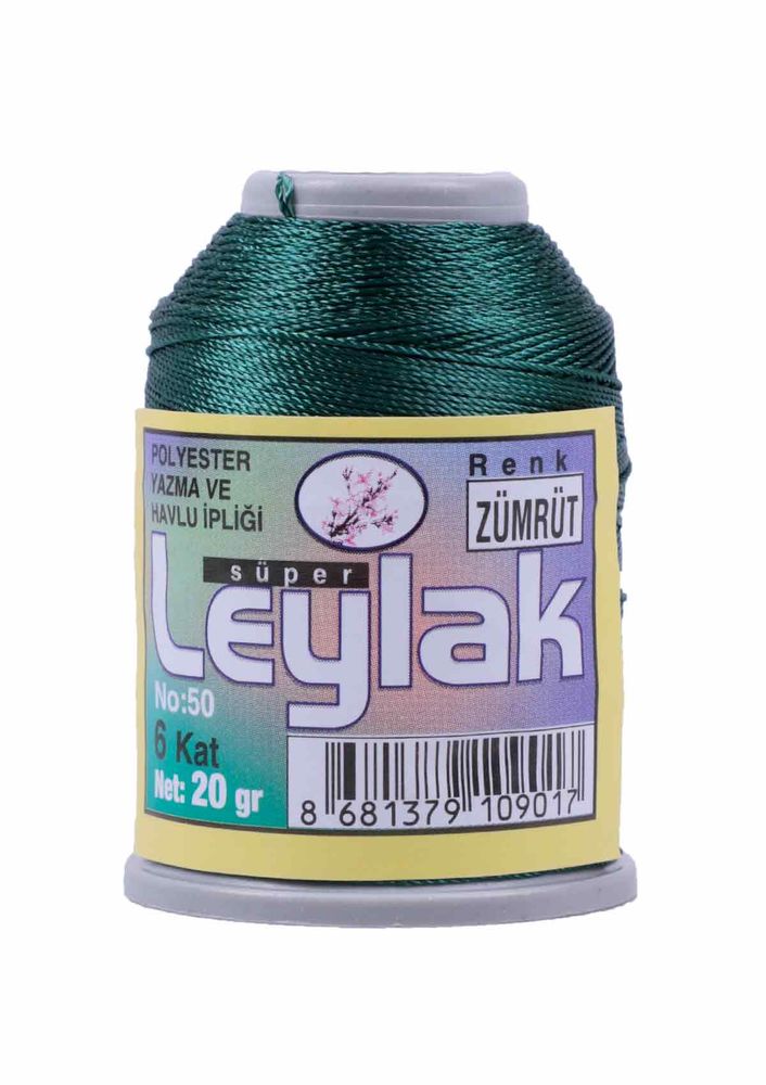 Leylak Oya ve Dantel İpi 20 gr Zümrüt