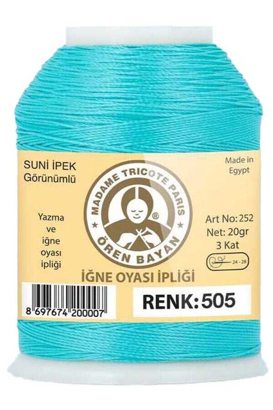 ÖREN BAYAN - Ören Bayan Suni İpek Oya İpliği 20 gr | 505