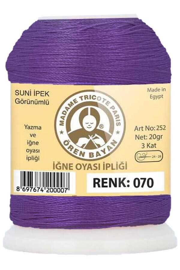 Ören Bayan Suni İpek Oya İpliği 20 gr | 070