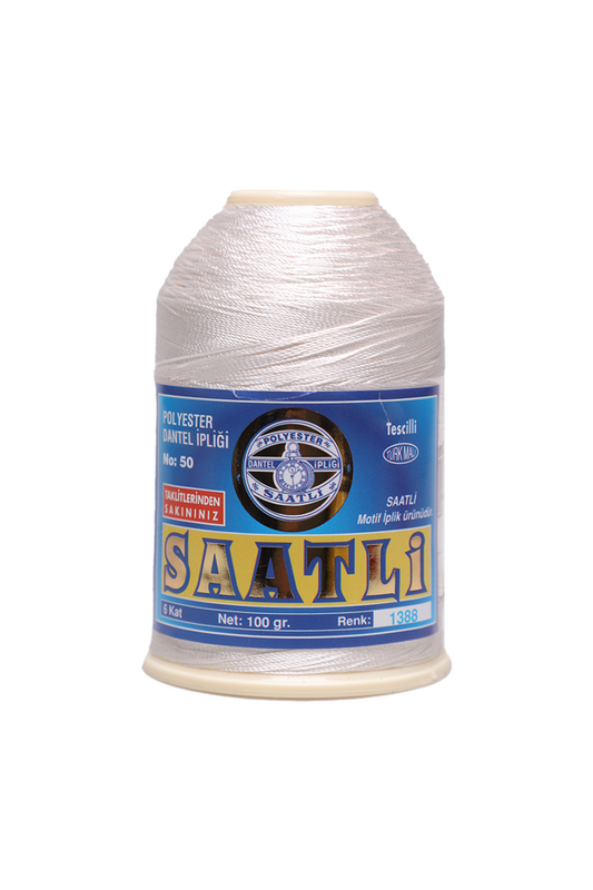 SAATLİ - Saatli Oya ve Dantel İpi 50 No 6 Kat 100 gr. | 1388