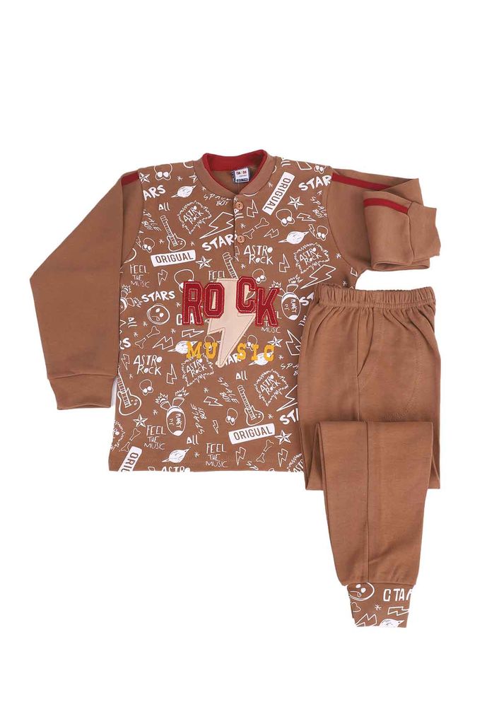 Simisso Pajamas Set 985 | Brown
