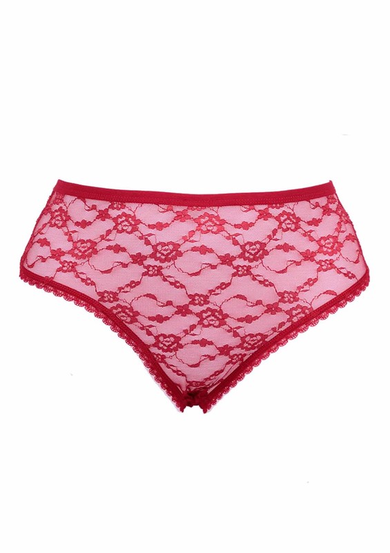 Laced Bato Panties 6291 | Red - Thumbnail