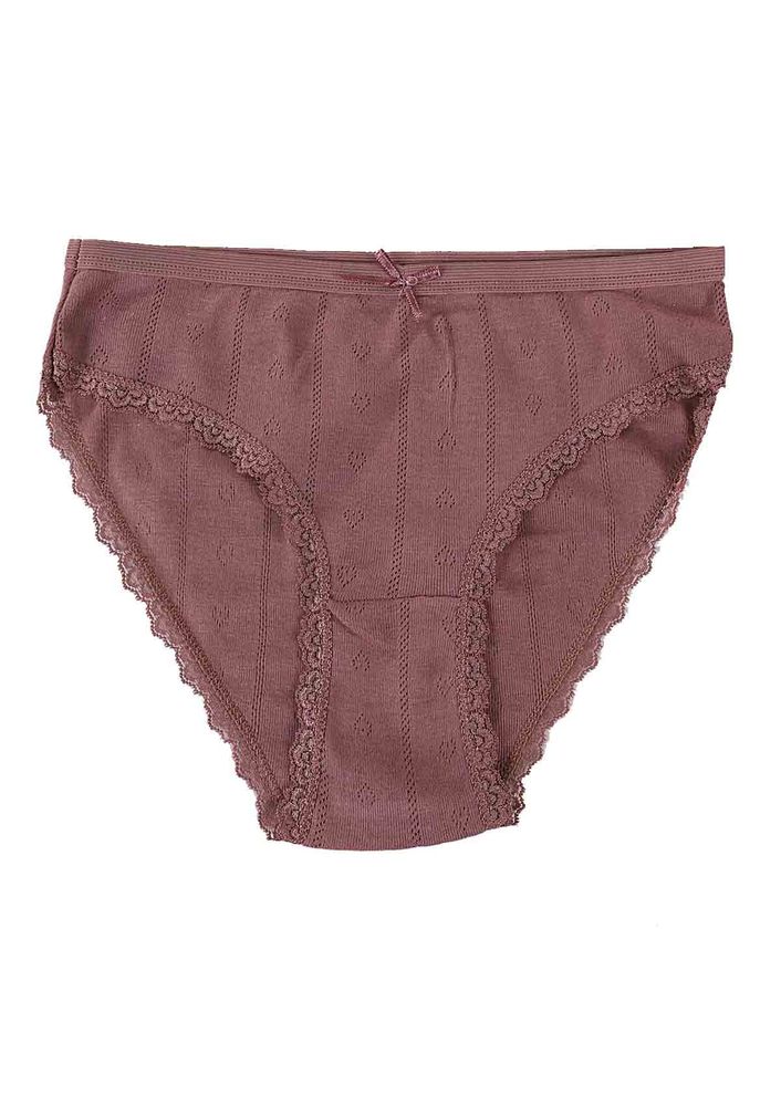 İlke Jacquard Panties 273 | Plum
