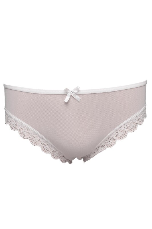 Jel Tulle Fantasy Panties White - Thumbnail