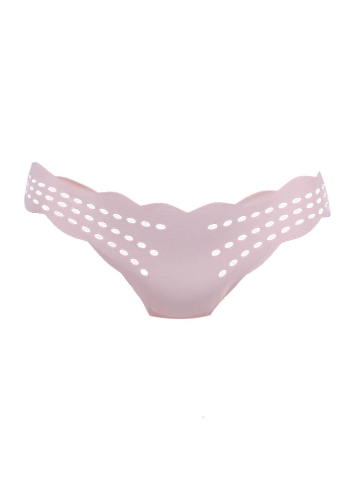 Laser Cut Thong 3901 | Beige