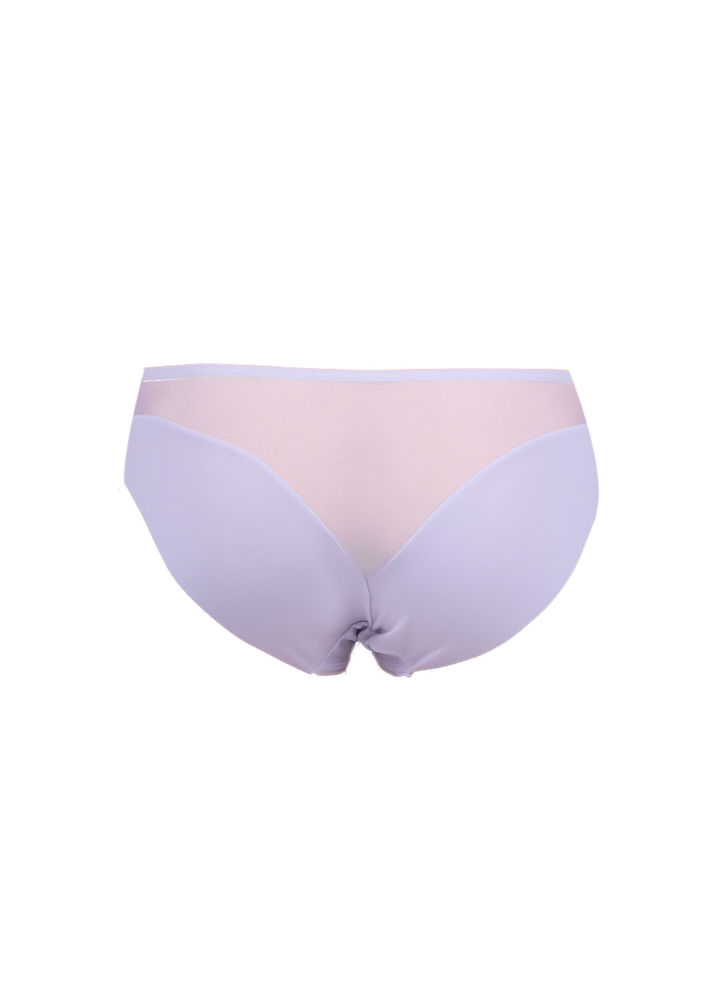 Tulle Transparent Laser Cut Panties 2468 | White