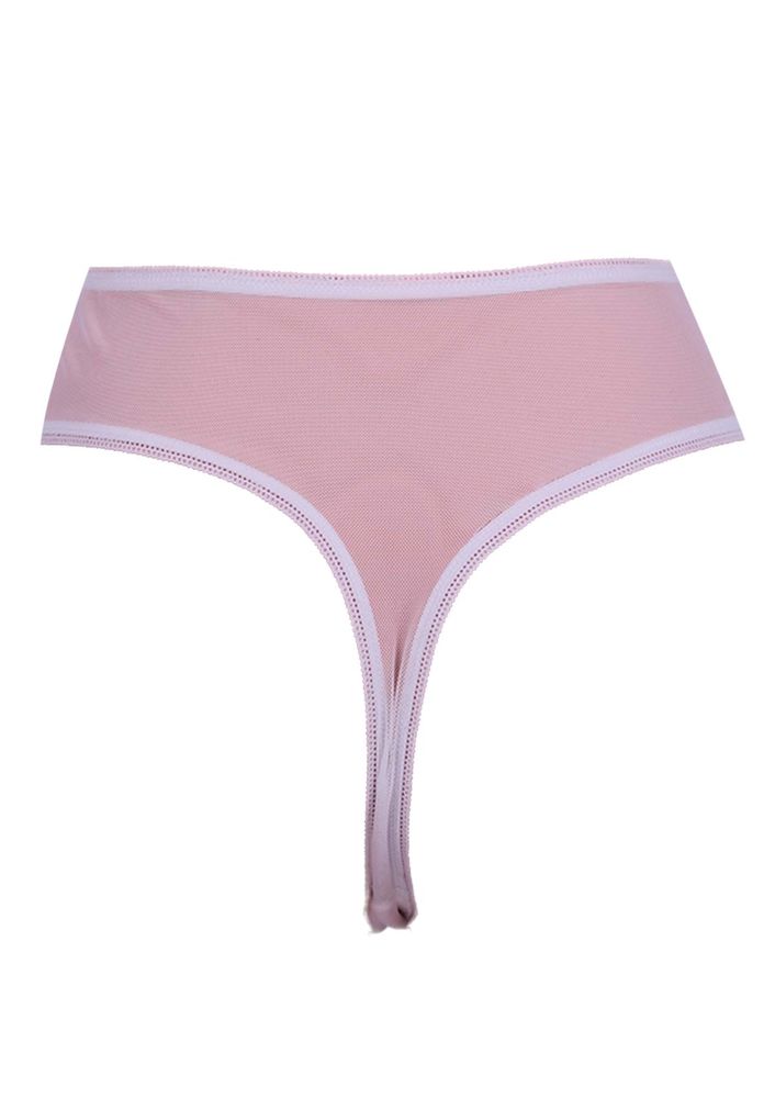 Laced Tulle Thong 4079 | White