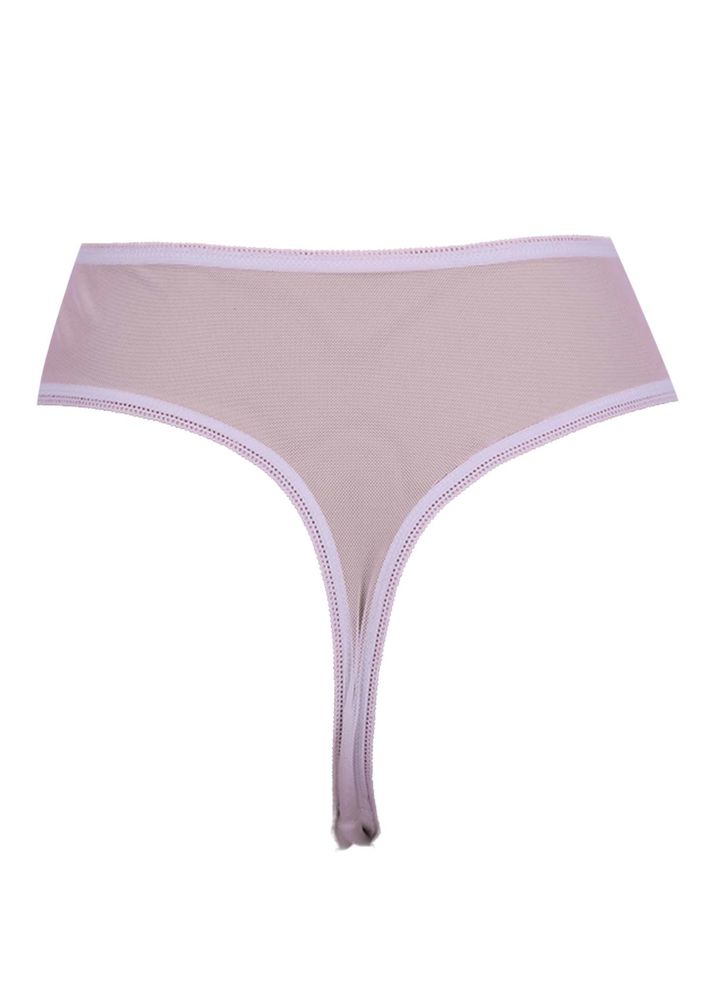 Laced Tulle Thong 4079 | Ecru